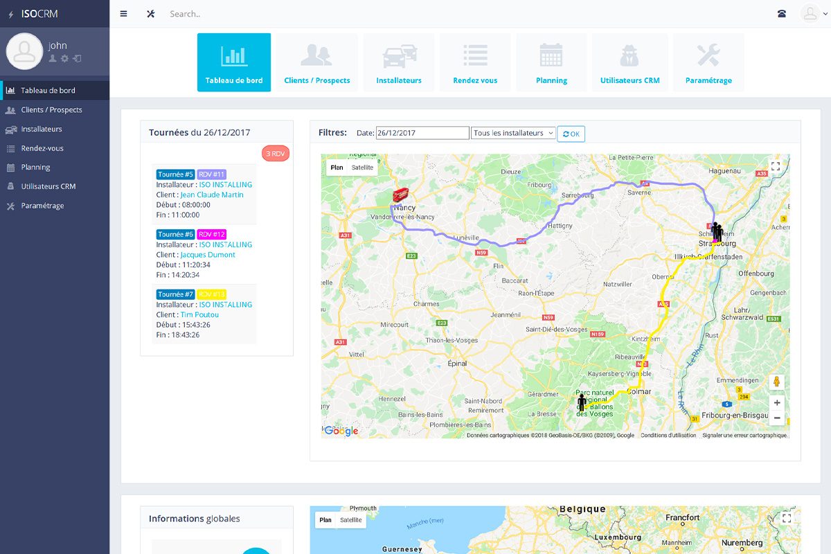 CRM de gestion commerciale