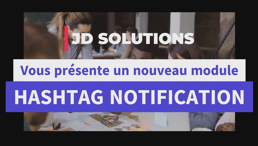 Hashtag & notifications